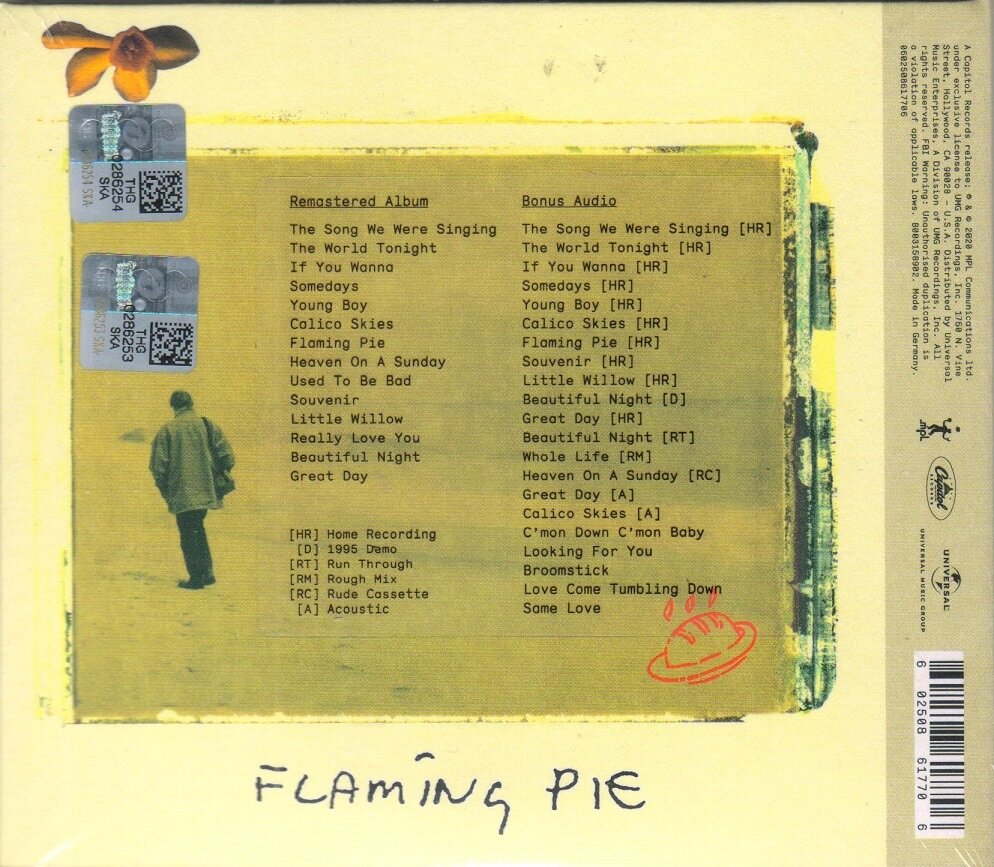 Paul McCartney-Flaming Pie (1997) [Digisleeve] < 2020 Universal CD EC (Компакт-диск 2шт) beatles jeff lynn