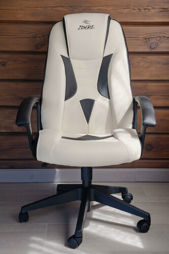 Изображение товара Игровое компьютерное кресло Hesby Chair 8, белое, искусственная кожа