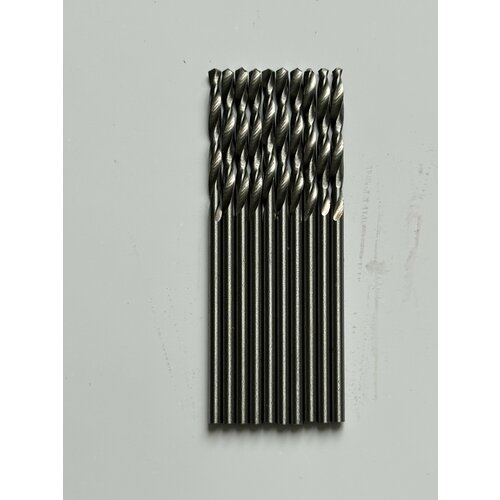 Сверло по металлу в наборе HSS-G М2 2.2 мм (10 шт.) цилиндрический хвостовик EKTO