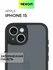 Пластиковый чехол BROSCORP на Apple iPhone 15 (Айфон 15), полупро...