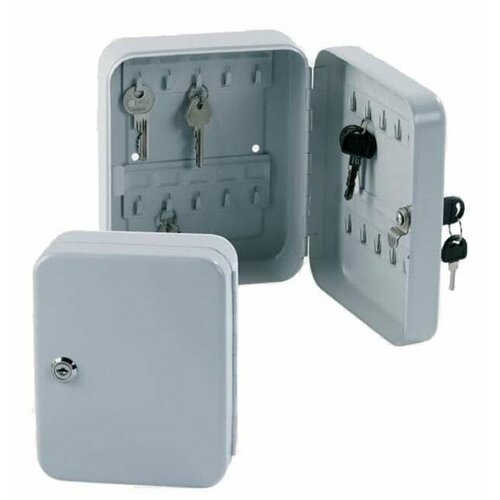 Металлическая ключница для 20 ключей КС-20 16820 см серый 1300₽