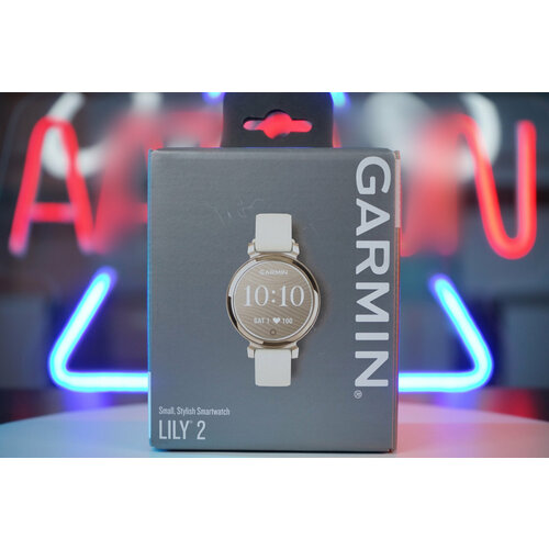 Garmin Lily 2 Cream Gold with Coconut Silicone Band - Кремовое золото 3508800₽