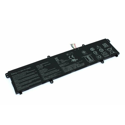 Аккумулятор для Asus B31N1911 11.55V (42Wh)