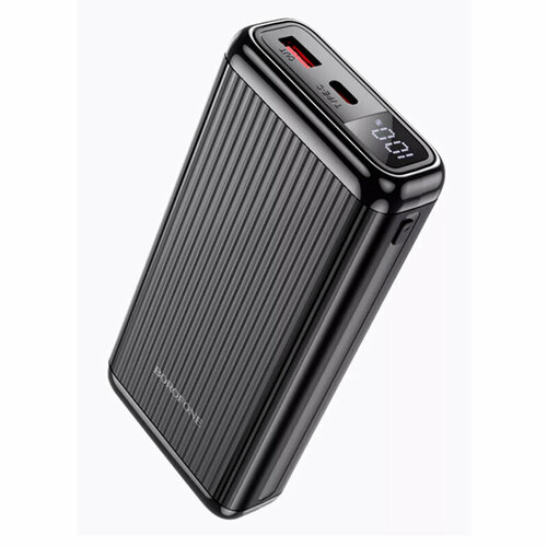 Внешний аккумулятор Borofone Power Bank BJ42A Speed 20000mAh Black 6941991108112 внешний аккумулятор borofone power bank bj3a minimalist 20000mah black