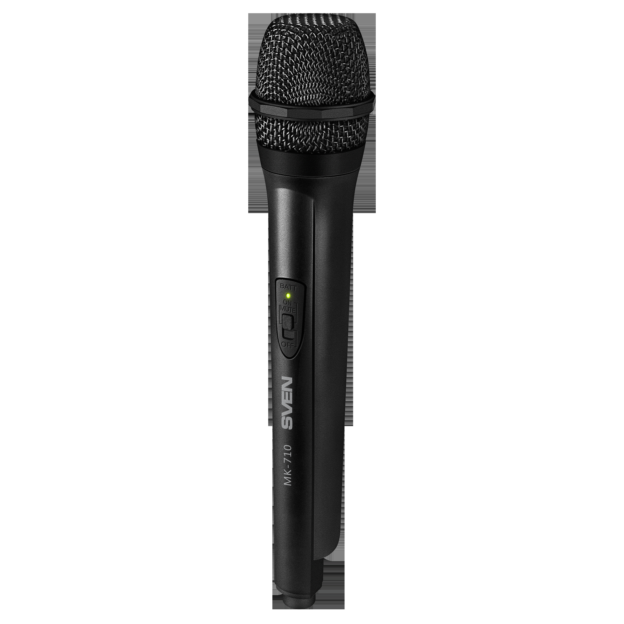Микрофон Sven Беспроводной MK-710, черный