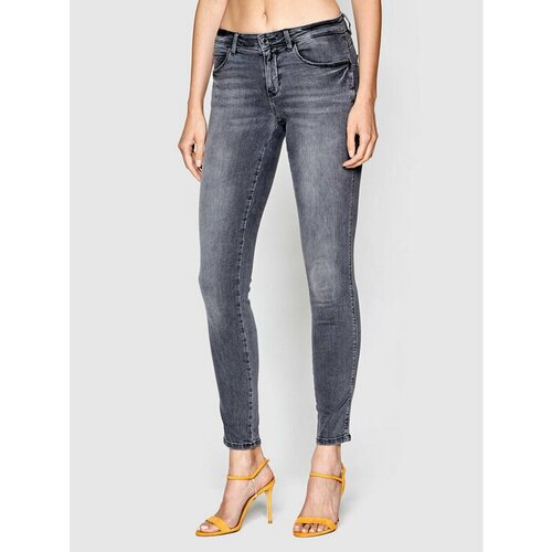 Джинсы GUESS, размер 25/32 [JEANS], серый джинсы guess jeans w0ga03d3zt2 голубой 25