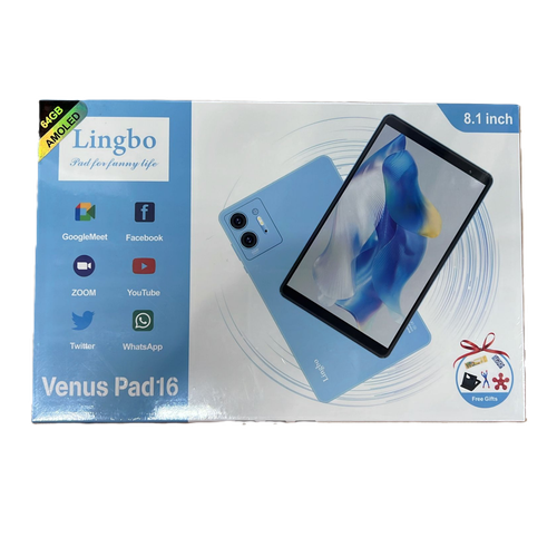 Детский планшет Lingbo PAD 16 с чехлом и стилусом 4GB64GB 81 голубой 836000₽