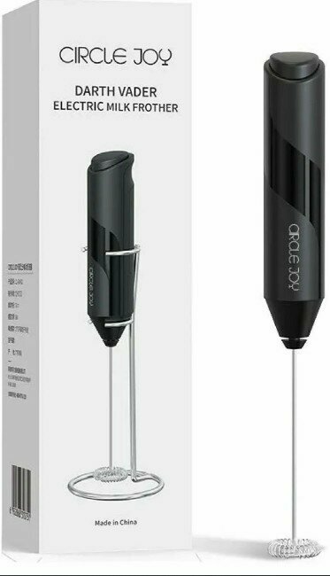 фото Капучинатор электрический Circle Joy Electric CJ-EMF02, 6 Вт, черный