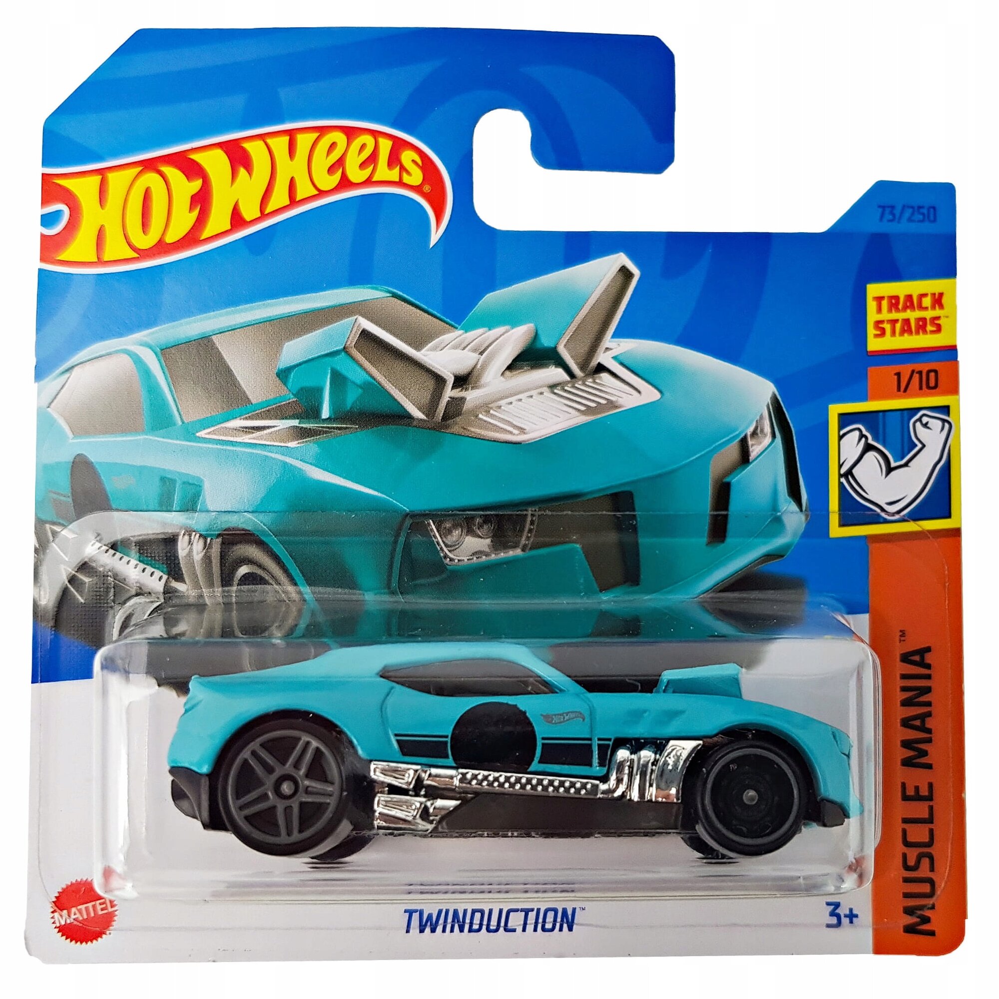 Машинка Hot Wheels 5785 (Muscle Mania) Twinduction бирюзовый 5785/HKH22