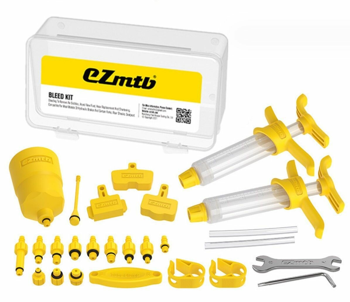 фото Набор для прокачки тормозов EZmtb LITE bleed kit, базовый комплект