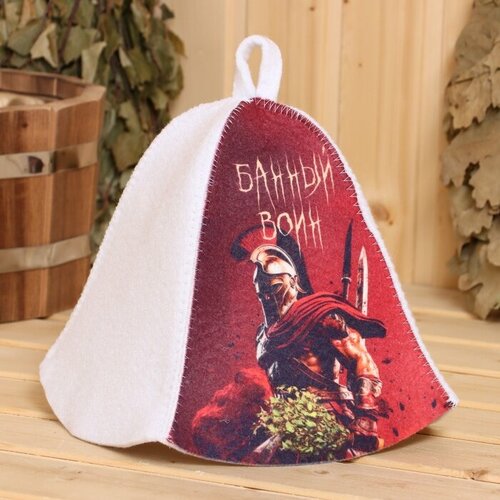 Шапка для бани Банный воин 396₽