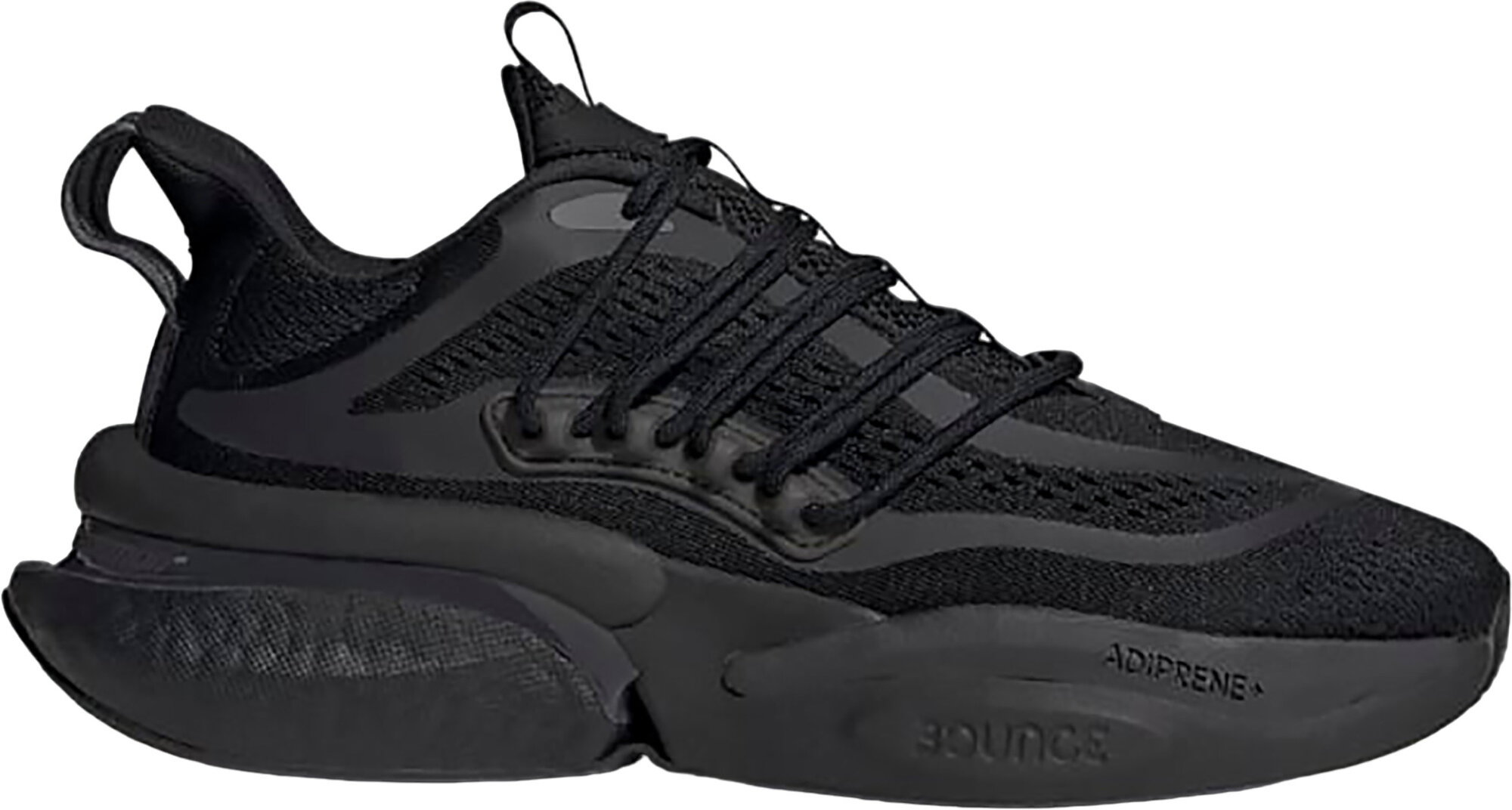 Кроссовки adidas Alphaboost V1, полнота F, размер 7,5 UK, черный