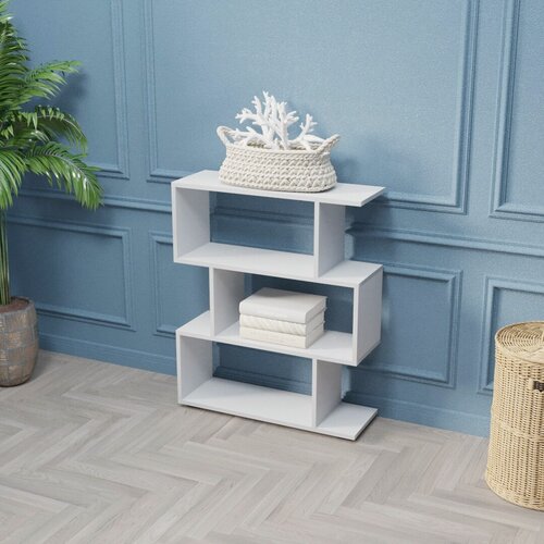 Изображение товара Стеллаж Velardy "Science Great", 73 см x 25 см x 175 см, белый