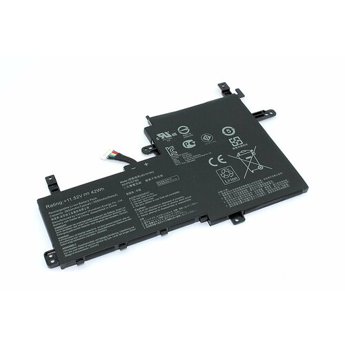 Аккумулятор для Asus (B31N1842) VivoBook S15 M513UA, X513EA, X513IA, 42Wh, 3653mAh, 11.52V