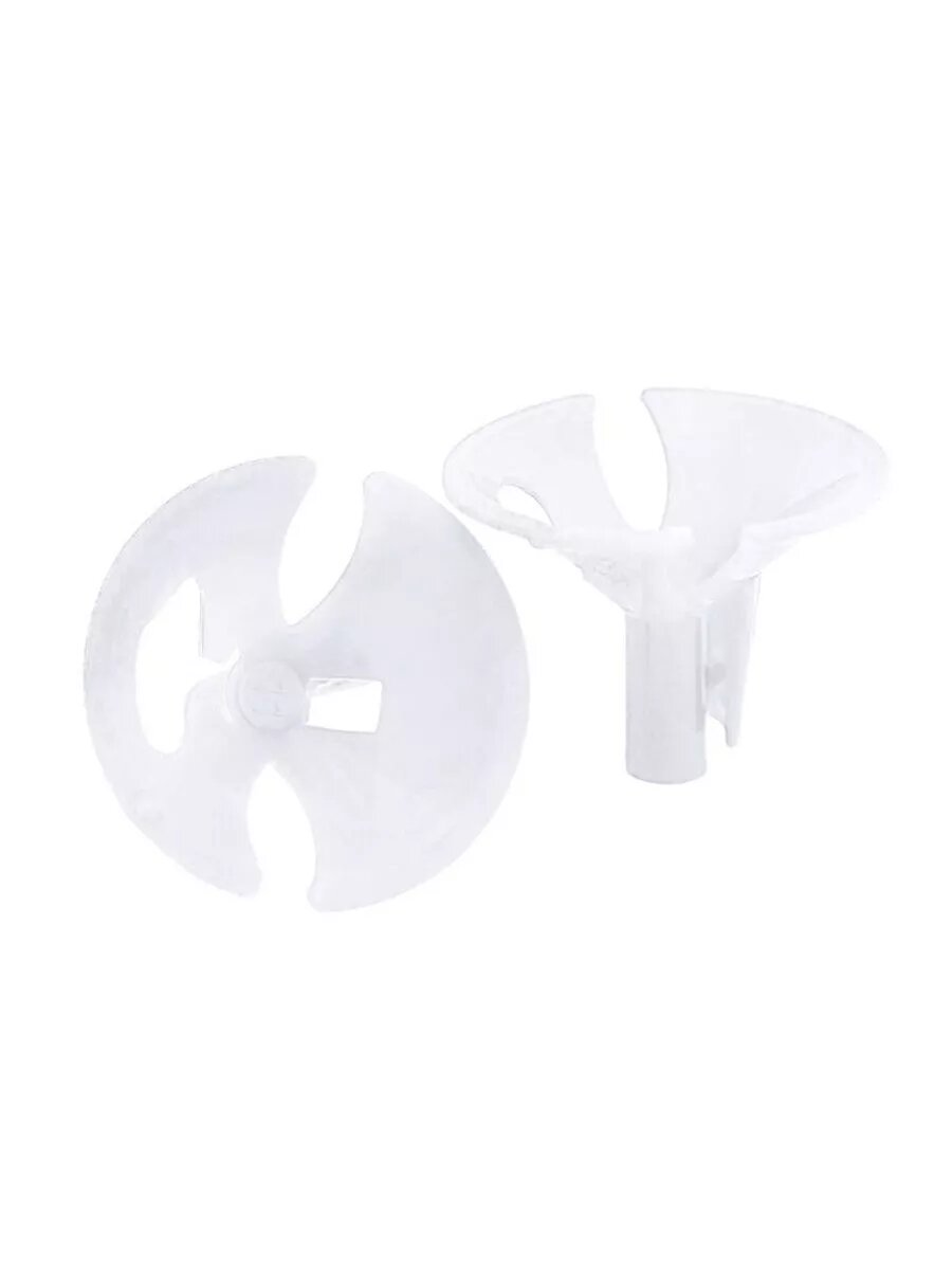 Зажим для шарика универсальный Белый / 100 шт. / d - 5,0-5,4 / ИПХ