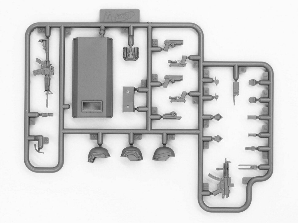 Сборные миниатюры Команда S.W.A.T. (1/24) — фото 1