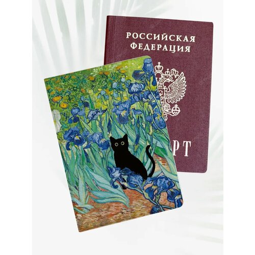 фото Обложка для паспорта poster maniac, белый