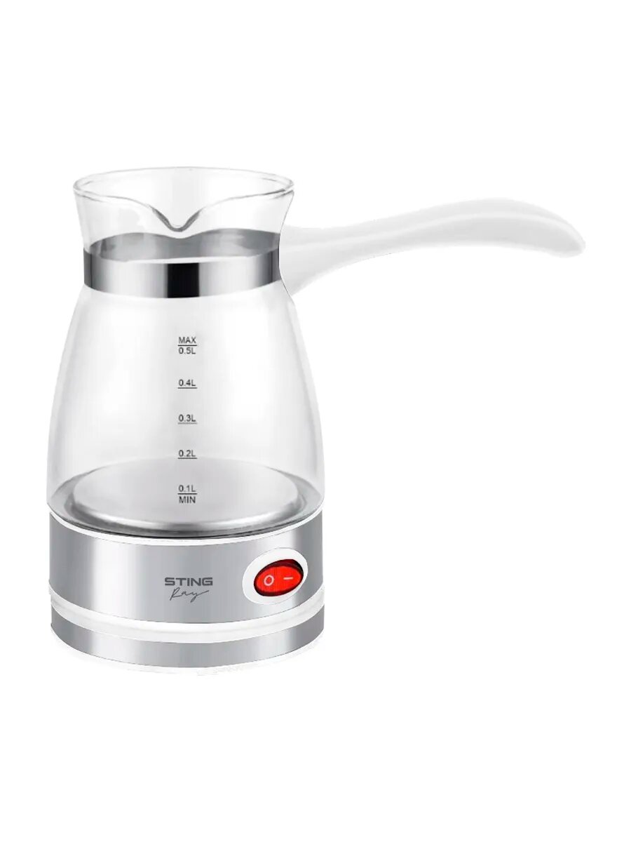 Турка кофеварка электрическая STINGRAY ST-CW3151A белый