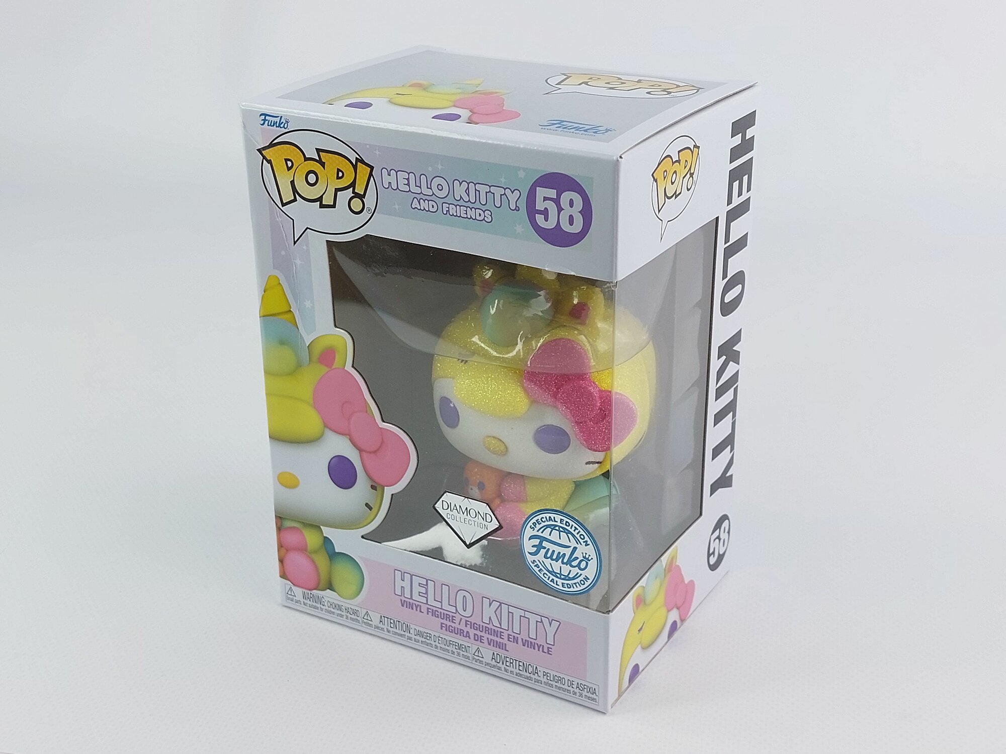 Фигурка Funko "Хэллоу Китти Diamond", коллекционная, высота 10 см,58 — фото 1
