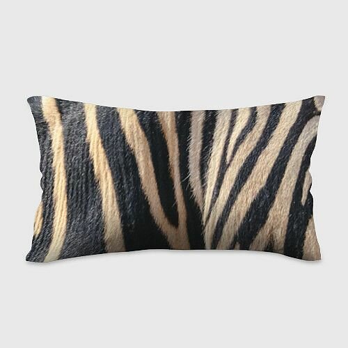 Мех зебры Прямоугольная подушка