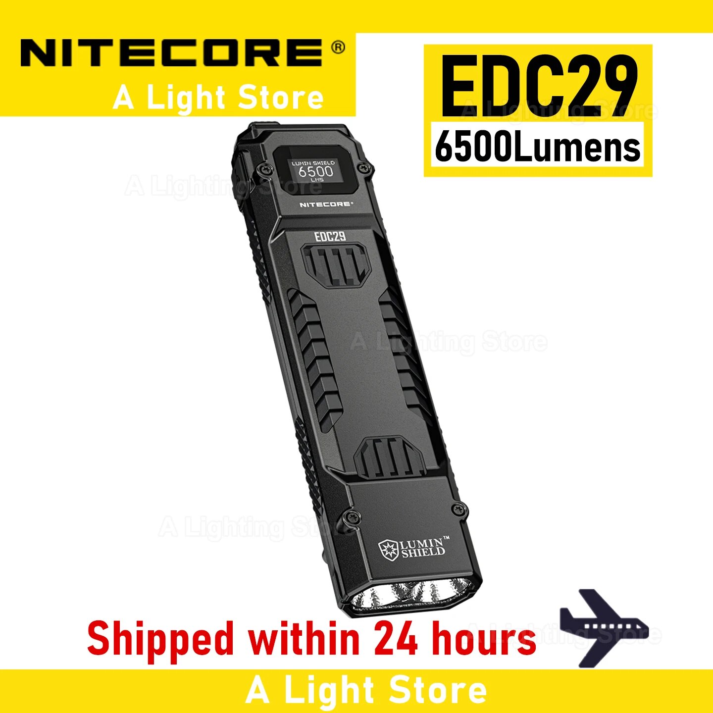 NITECORE EDC29 фонарь, EDC29, Черный — фото 1