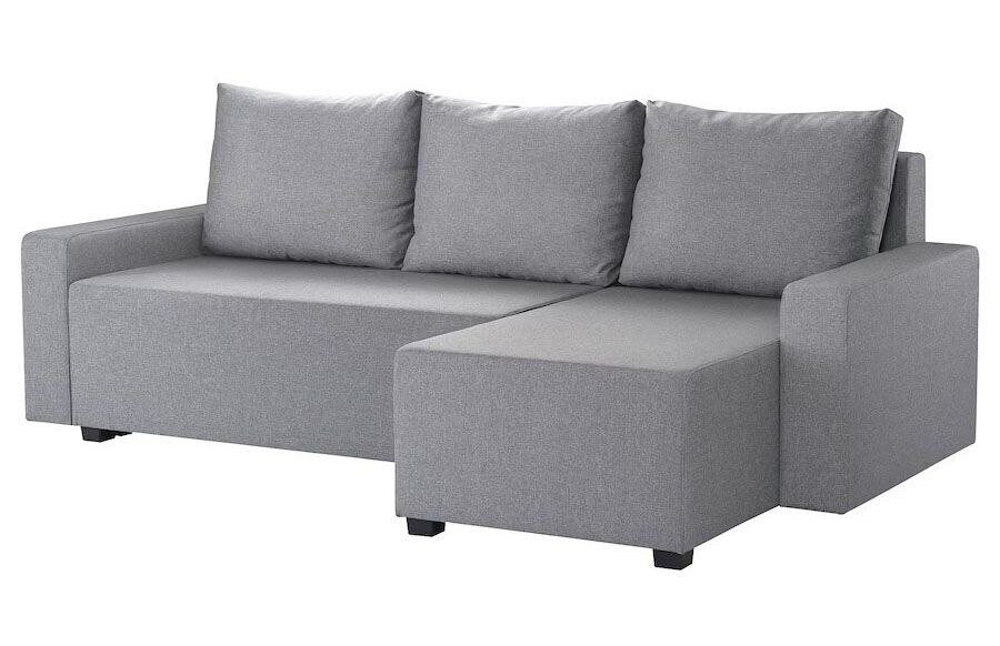 Диван-кровать светло-серый гиммарп GIMMARP