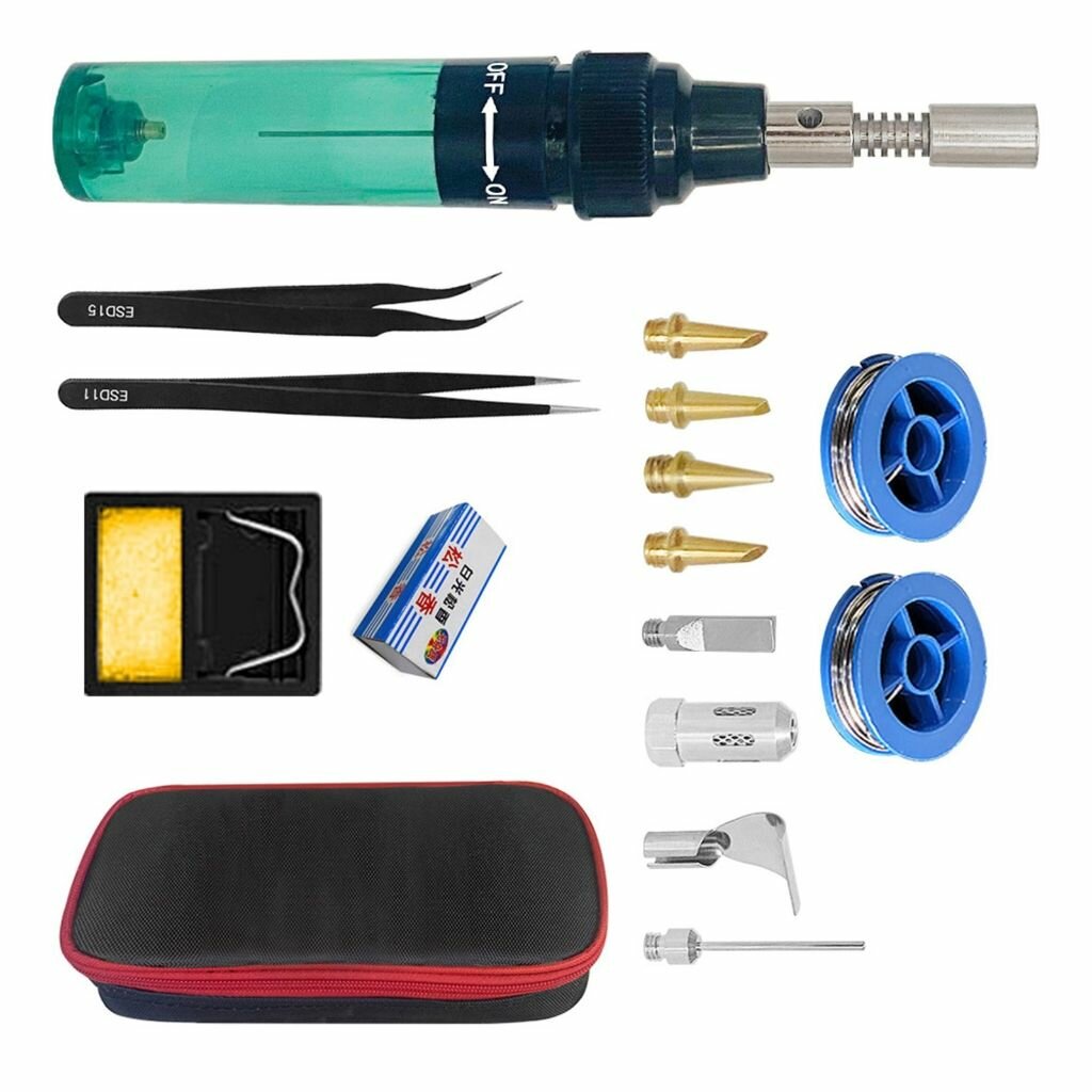 Сварочное оборудовани Многофункциональный газовый паяльник 16 предметов 1 комплект