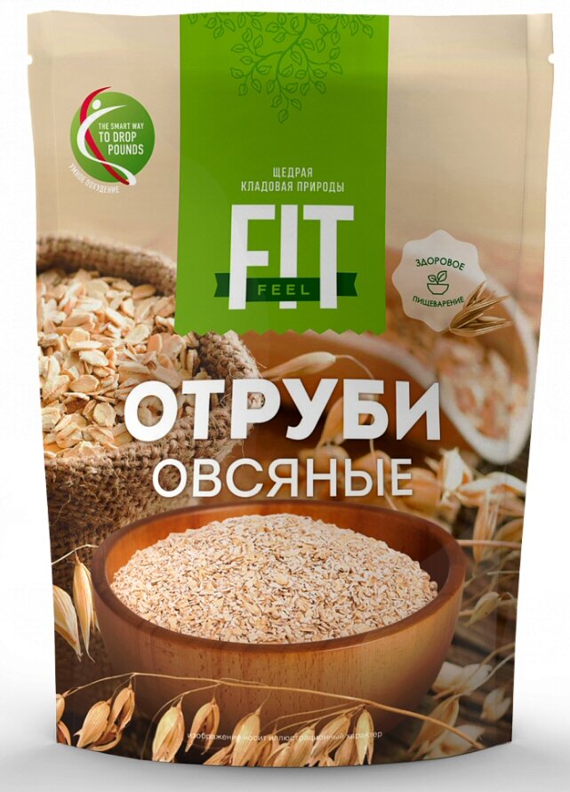 Отруби овсяные 400г
