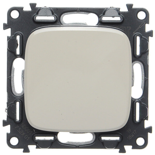 Механизм Valena Allure 752801 выключателя 1кл. с/п слоновая кость Legrand