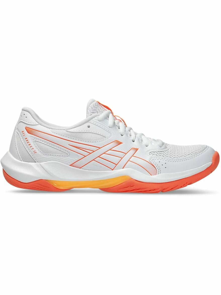 Кроссовки ASICS GEL-ROCKET 12, полнота F (EU)/ на среднюю стопу, размер 7 US, белый