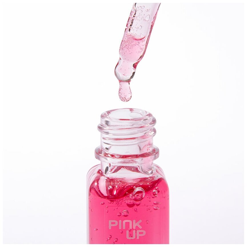 Средство по уходу за ногтями PINK UP JELLY CARE на водной основе с витаминным комплексом и экстрактом клубники 11 мл