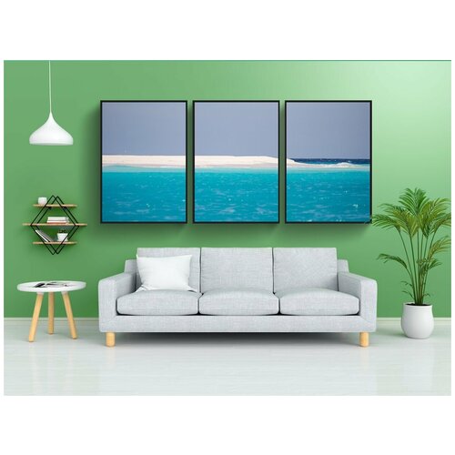 фото Набор модулных постеров для интерьера "природа, тело из воды, на открытом воздухе" 60x90 см. в тубусе, без рамки lotsprints