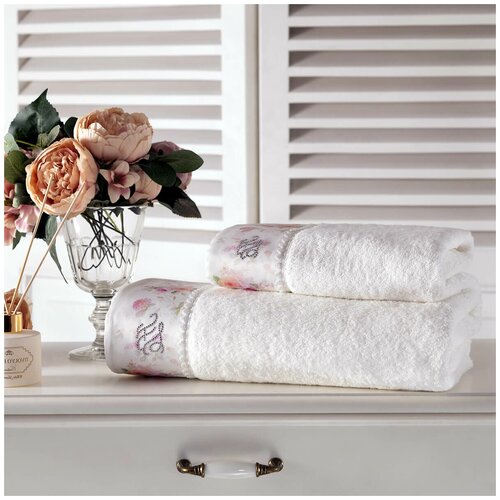 фото Tivolyo home cherish банное полотенце белый