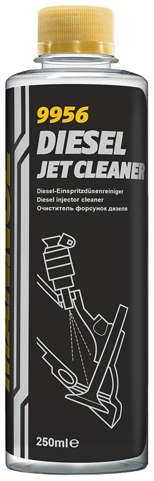Очиститель форсунок MANNOL Diesel Jet Cleaner 9956_250 (250 мл.)