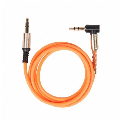 Ritmix RCC-247, Orange кабель Jack 3,5 mm - Jack 3,5 mm угол 90 (1 м)