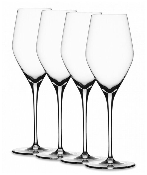 Набор бокалов Spiegelau Authentis Champagne Glass 4400185, 270 мл, 4 шт., бесцветный