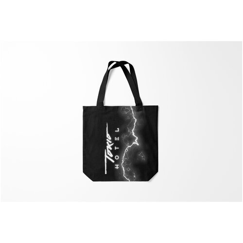 фото Сумка-шоппер / 40х40 см / рок / разный tokio hotel 8 burnettie