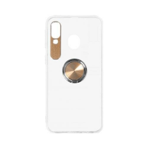 фото Df чехол с кольцом-держателем для samsung galaxy a40 df string-03 (gold)