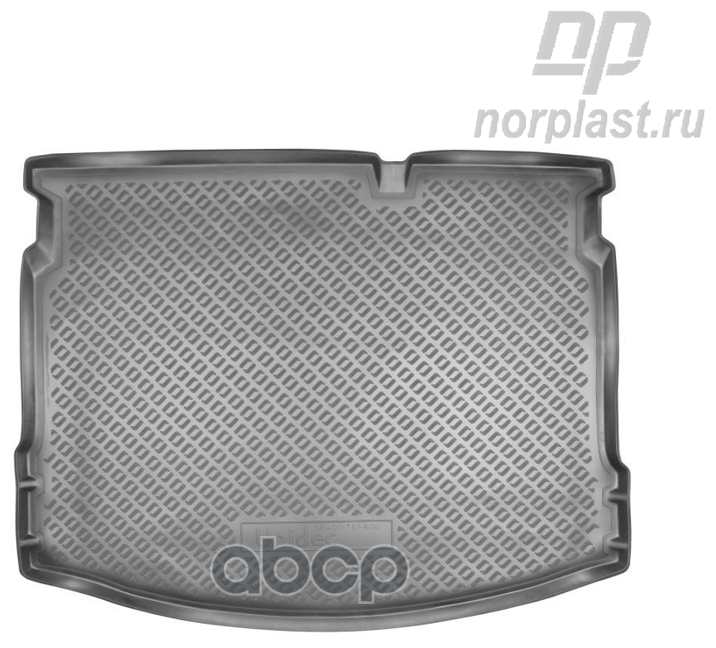 Коврик В Багажник Полиуретан Norplast Nissan Qashqai 08- Черный 1 Шт. Npa00-T61-600 NORPLAST арт. NPA00T61600