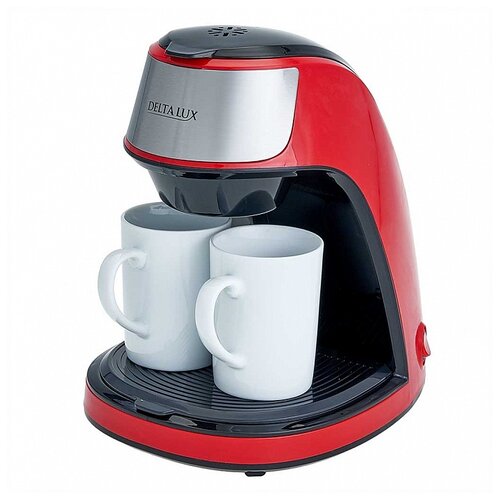Кофеварка Delta Lux DE-2002 Red 160000₽
