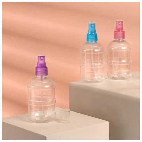 бутылочка для хранения с распылителем слёзы бывших 100 мл Бутылочка для хранения, с распылителем, 150 мл, цвет микс/прозрачный