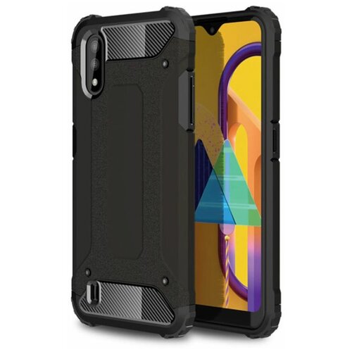 фото Brodef delta противоударный чехол для samsung galaxy m01 черный