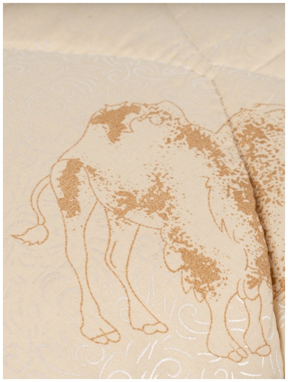 Одеяло из Верблюжьей шерсти 200x220, Всесезонное, 2-спальное - фотография № 12