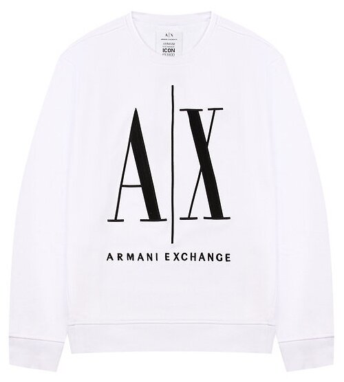 Свитшот Armani Exchange, размер L INT, белый