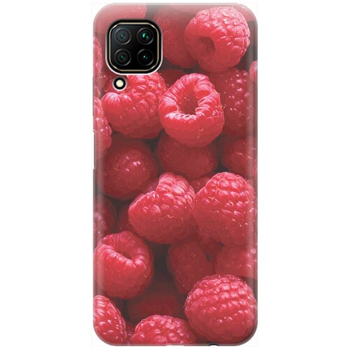 фото Re:pa накладка transparent для huawei p40 lite с принтом "малинки"