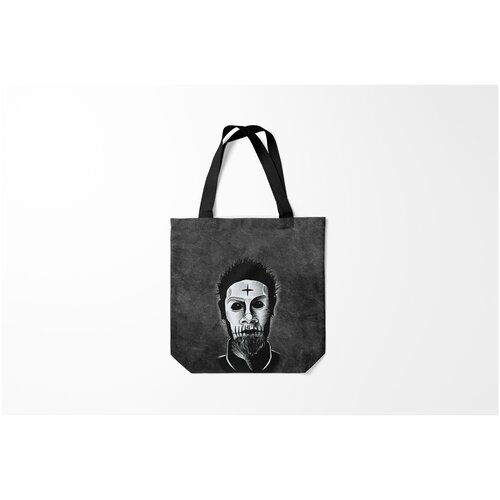 фото Сумка-шоппер / 40х40 см / рок / limp bizkit лимп бизкит z burnettie