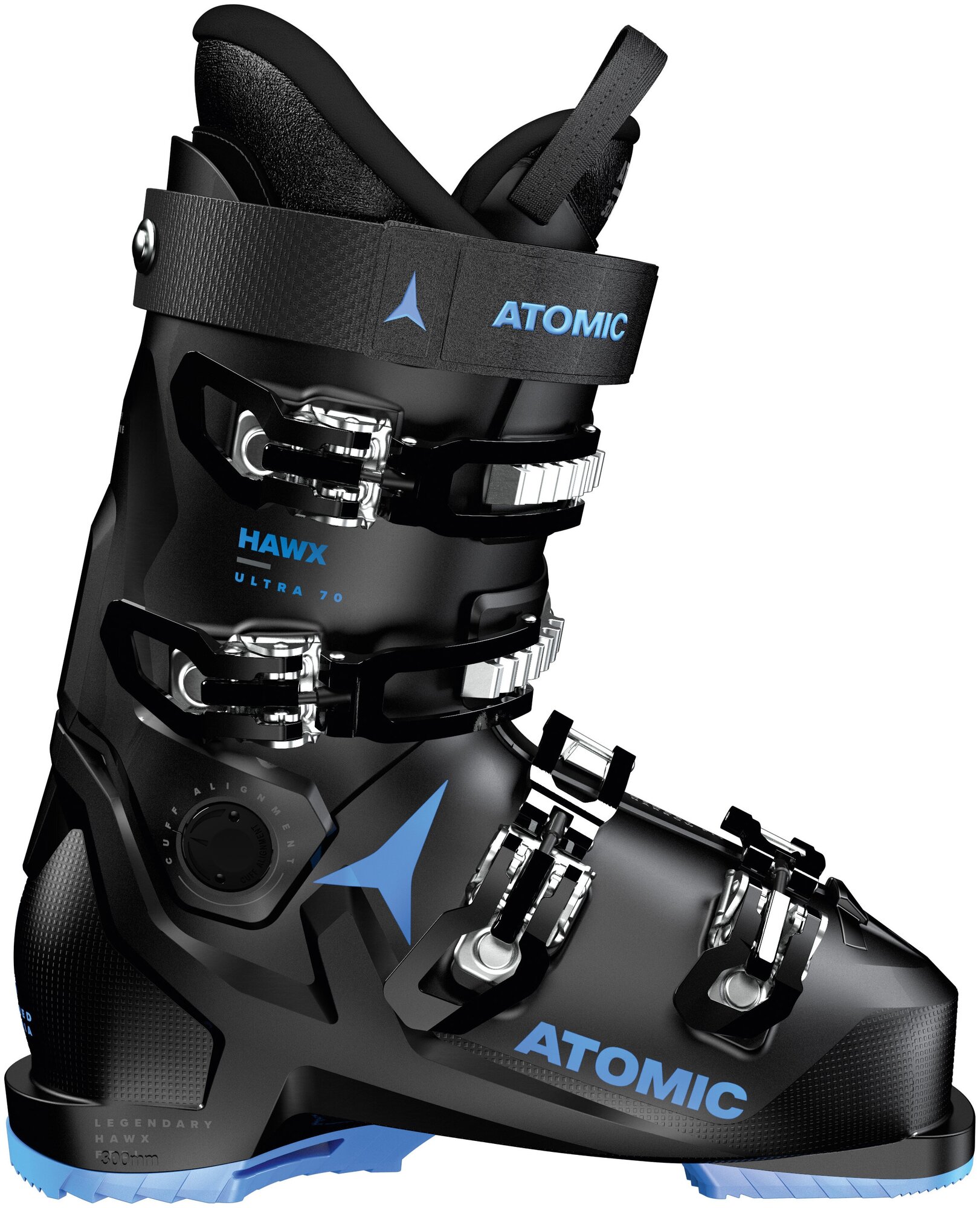 Горнолыжные ботинки ATOMIC Hawx Ultra 70 black/blue (см:25)