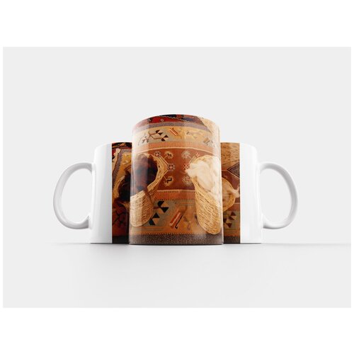 фото Кружка "волокна шерсти, шерсть, кардинг" 320 мл lotsprints