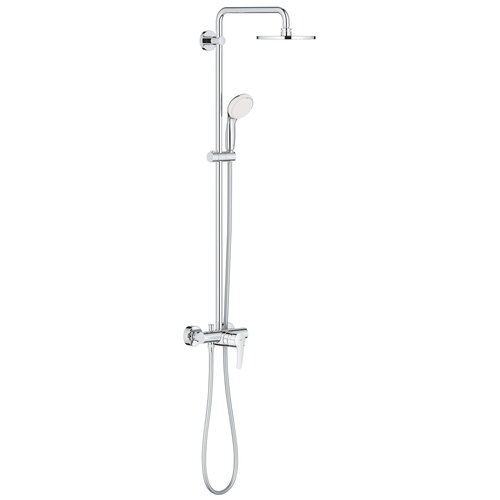 Верхний душ Grohe Tempesta New System 26244001, хром хром 1750 мм душевая стойка 200 мм grohe new tempesta rustic system 26454001