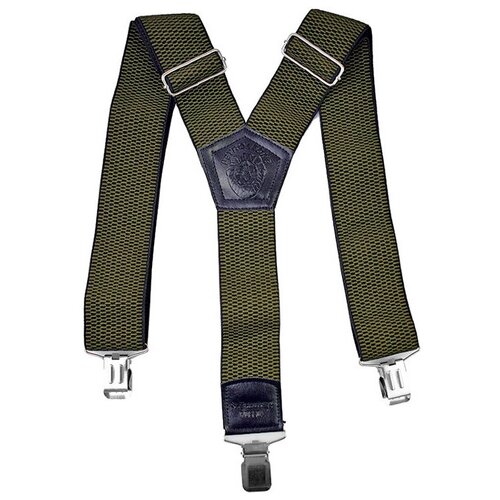 фото Тм вз подтяжки рифленые темно-зеленые 50 мм 3 крепления воензаказ